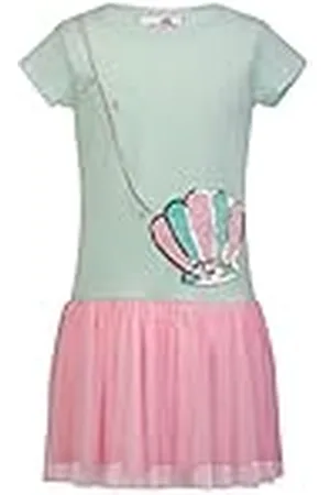 happy girls Vestido Atuendo de Jugador, Azul Hielo, 110 cm para Niñas