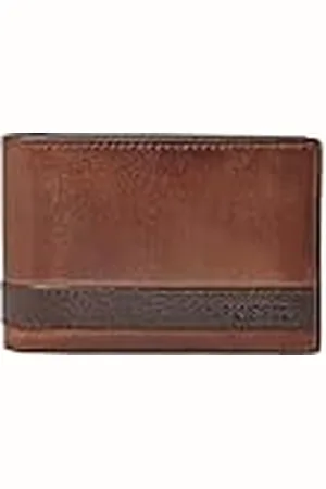 Fossil Billetero para hombre Quinn, 100% Piel Bifold 10 cm L x 1,5 cm A x 7 cm A ML3650200