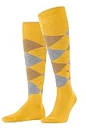 Burlington Manchester M Kh algodón estampados 1 par, Calcetines largos Hombre, , 40-46