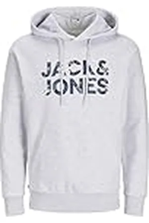 JACK & JONES Sudadera con capucha para hombre con el logo de Bryan Corp de - XL