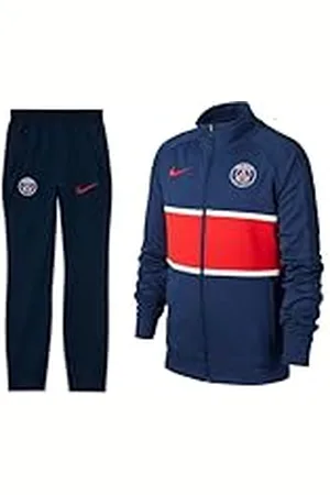 Nike Psg Y NK I96 Anthem Trk Jkt Sport jacket, Unisex niños, Midnight Navy/University Red/White/University Red No Spon-Home, XL