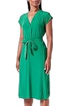 ESPRIT 073ee1e302 Vestido, 300/Verde Oscuro, 42 para Mujer