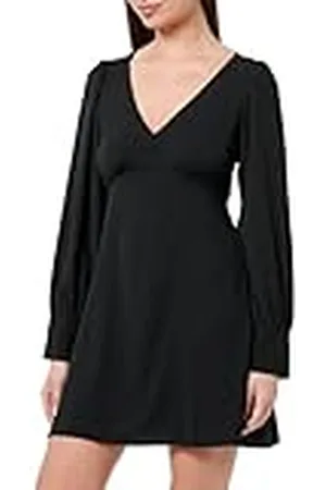 Tommy Hilfiger Mujeres TJW FLARE MINI DRESS DW0DW19921, Black (Black), XS