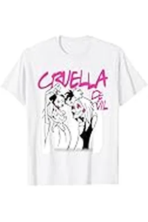 Disney Cruella De Vil Collared Camiseta