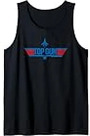Top Gun Logotipo con Jet Camiseta sin Mangas