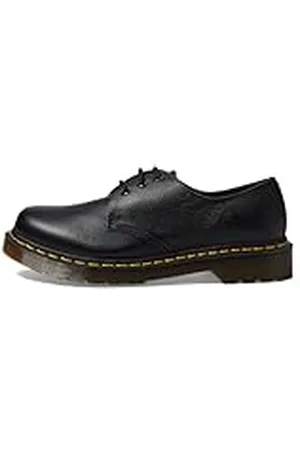 Dr. Martens 3 Eye Shoe, Oxford Mujer, Black Virginia, 36 EU