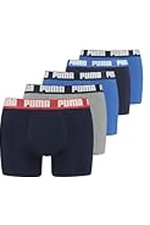PUMA Boxer Hombre, Azul/Gris 571, XL