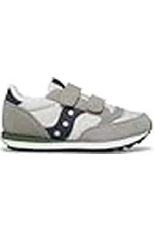 Saucony Originals Jazz Double HL, Zapatillas, Grey/Navy/Green, 43 EU