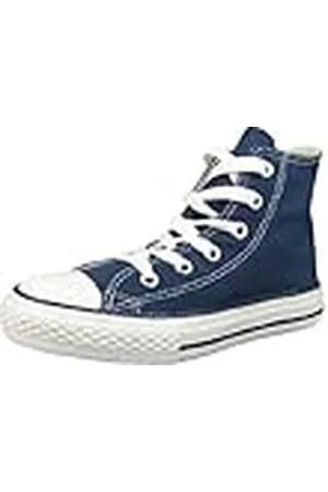 Converse Youths Chuck Taylor All Star Hi Zapatillas de tela, Unisex - Infantil, Azul (Azul Marino), 27