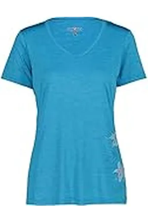 CMP Camiseta de mujer de punto jaspeado, , XXS