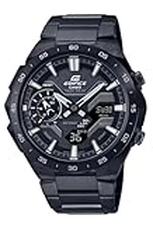 Casio Reloj Análogico-Digital para Hombres de Cuarzo con Correa en Acero Inoxidable ECB-2200DC-1AEF