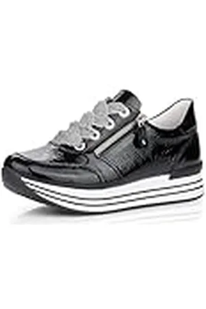 Remonte Damen Halbschuhe, Mocasines de Mujer D1302, Schwarz, 39 EU