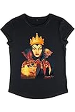Disney Snow White Evil Queen Mix-Camiseta de Manga Larga para Mujer, , L