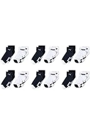 PUMA Mini Cats Lifestyle Sock 6 Pack Calcetín clásico, New Navy/White, 15-18 (Pack de 6) bebé Unisex