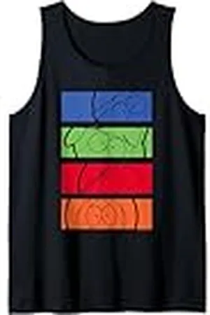 South Park Stan Kyle Cartman & Kenny Color Pop Art Camiseta sin Mangas
