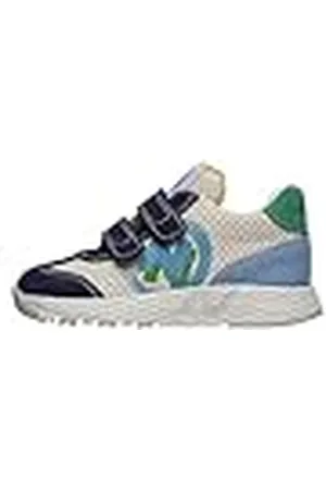Naturino JESKO 2 VL. Calf Perf./Suede Navy-Milk-Celeste, Patucos, Bleu, 22 EU