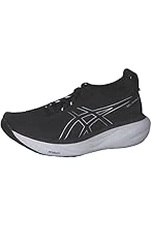 Asics Nimbus 25 Zapatillas de Carretera para Mujer Negro Blanco 39 EU