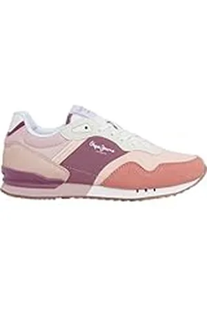Pepe Jeans London Urban W, Zapatillas para Mujer, Naranja (Sherbert Orange), 3
