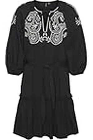 VERO MODA Vmbetine Wvn-Vestido Corto 3/4, , M para Mujer
