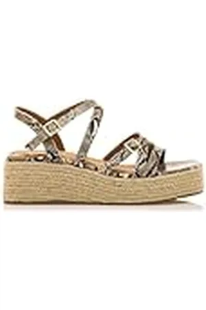 MTNG Sandalias de Bloque Mujer Sandalias de Bloque DALINA 59900 Mujer | Sandalias de Bloque Casual | Cierre con Hebilla | 60585 | Oro