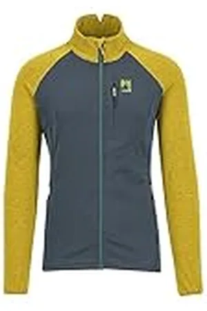 Karpos 2531004-043 PIZZ. EVO F-Z Fleece Sweatshirt Hombre Dark Slate/Lemon Curry Tamaño XL