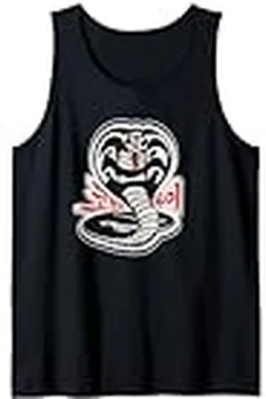 Cobra Kai Karate Dojo South Korea Snake Logo Sekai Taikai Camiseta sin Mangas