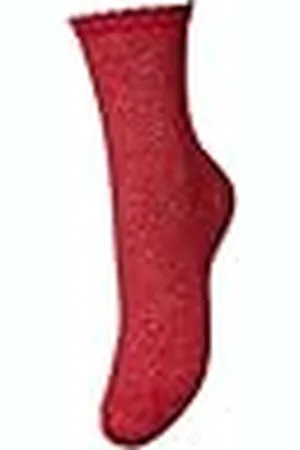Pieces® Pcsebby Glitter Long 1 Pack Socks Noos Calcetines, , Talla única para Mujer