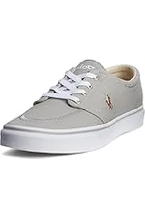 Ralph Lauren Faxon Low para Hombre, Gris, Multicolor, (Soft Grey/Multi), 46 EU