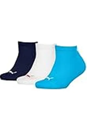 PUMA 194010001 Calcetines para Zapatillas, , 39-42 (Pack de 3) Unisex niños