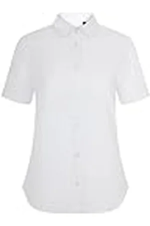 Velilla 405025S; Camisa Oxford Stretch Manga Corta Mujer; Color ; Talla XL