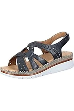 Manitu 910278-01, Sandalias con cuña Mujer, , 42 EU