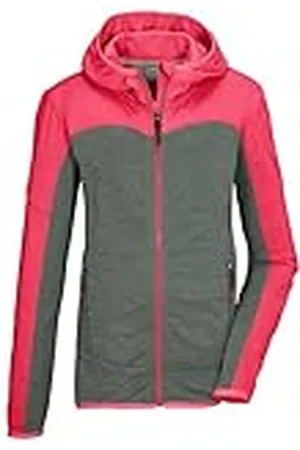 Killtec Niñas Chaqueta Powerstretch con capucha KOS 167 GRLS FLX JCKT, koralle, 176, 42980-000