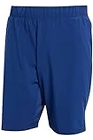 adidas Pantalones Cortos de Tenis Climacool para Hombre, Tejido elástico, Talla L, 7 Pulgadas, Color Azul Oscuro