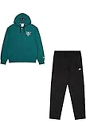 Champion Legacy Modern Sport (220379) -Poly-Cotton Rain Interlock Hooded Chándal Deportivo, , S para Hombre