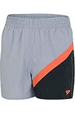 Speedo Niños Shorts de baño de 13" con Bloques de Color, , M