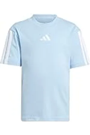 adidas Unisex niños Essentials 3 Stripes Sleeve T-Shirt, , 5-6 Years