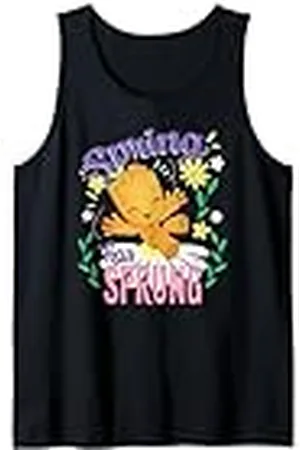 Marvel Spring Has Sprung Baby Groot Lovely Pastel Floral Camiseta sin Mangas
