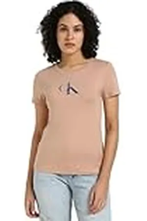 Calvin Klein Jeans Gradient CK Slim tee Camiseta, , S para Mujer