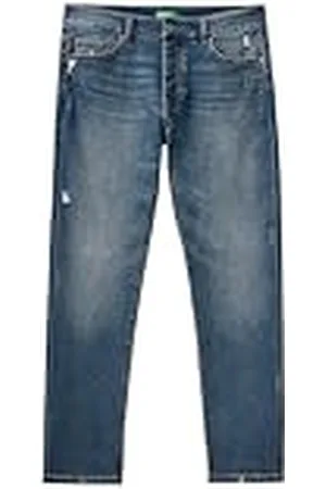 Benetton Pantalone 4DHH57BC8, Jeans Hombre,