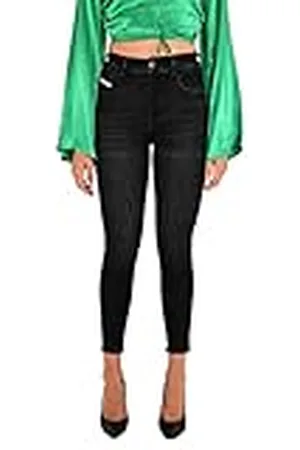 Diesel 1984 SLANDY-High L.30 Pantaloni Pantalones, , 30 Corto para Mujer