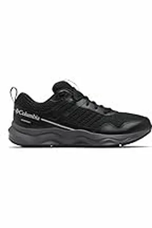 Columbia Plateau Waterproof Zapatillas De Senderismo Y Trekking impermeables para Hombre, Negro (Black x Steam), 40.5 EU