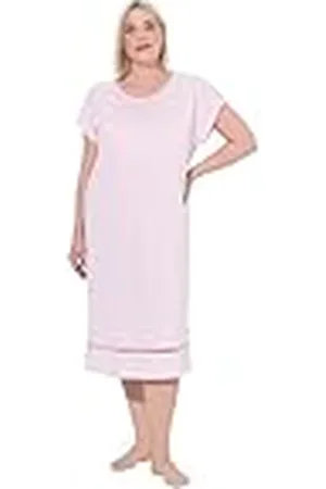 Ulla Popken Nightgown, Crochet Tape Camisones, , 54-56 Mujeres