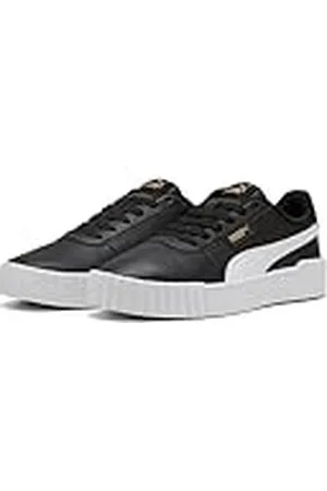 PUMA Carina 3.0, Zapatillas Mujer, Black White Gold, 37 EU