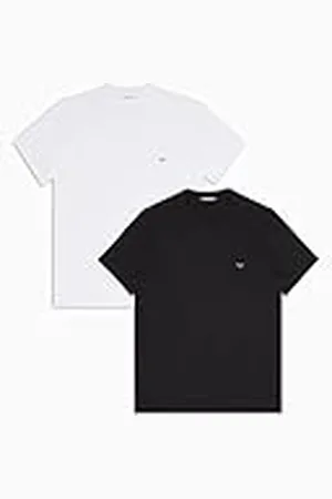Emporio Armani 2-Pack Crew Neck T-Shirt Camiseta, , XL para Hombre