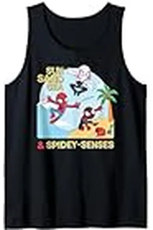 Marvel Spider-Man "Sun Sand Sea & Spidey-Senses" Beach Camiseta sin Mangas