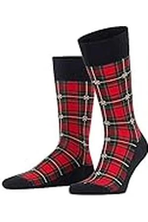 Burlington X-Mas Tartan W SO algodón estampado 1 par, Calcetines Mujer, , 36-41