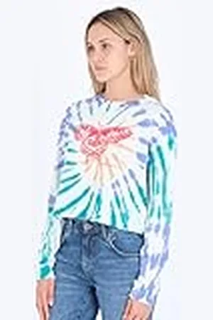 Hurley Papillon Wshd Crop BF LS tee