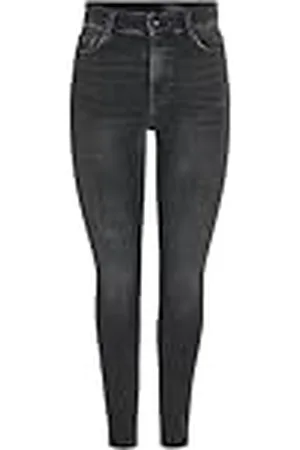Noisy May Nmsatty HW Skinny Jeans Az346mg Noos Vaqueros Ajustados, , 28W x 30L para Mujer