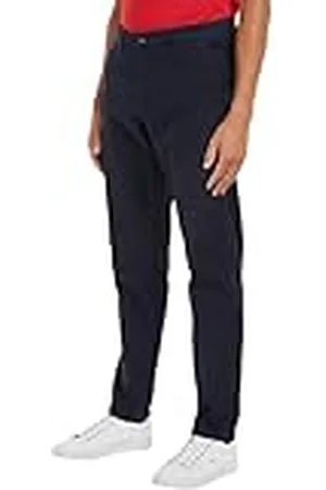 Tommy Hilfiger Chino Chelsea Gabardine Gmd Mw0mw33913 Pantalones de Tejido, , 32W / 30L Hombre