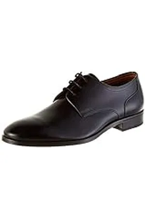 Lottusse L7217, Zapatos de Cordones Derby Hombre, Negro (Jocker Old Negro Jocker Old Negro), 45 EU